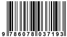 Código de Barras de '.9786078037193.'