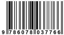 Código de Barras de '.9786078037766.'