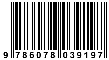 Código de Barras de '.9786078039197.'