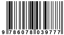 Código de Barras de '.9786078039777.'