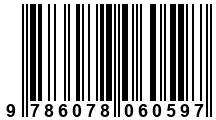 Código de Barras de '.9786078060597.'