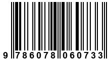 Código de Barras de '.9786078060733.'