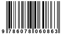 Código de Barras de '.9786078060863.'