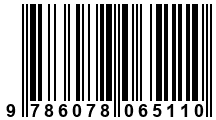 Código de Barras de '.9786078065110.'