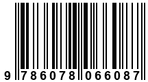 Código de Barras de '.9786078066087.'