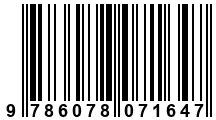 Código de Barras de '.9786078071647.'