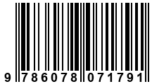 Código de Barras de '.9786078071791.'