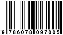 Código de Barras de '.9786078097005.'
