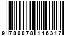Código de Barras de '.9786078116317.'