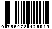 Código de Barras de '.9786078126019.'