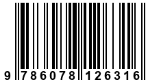 Código de Barras de '.9786078126316.'