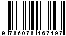 Código de Barras de '.9786078167197.'
