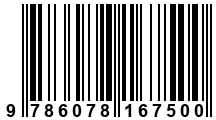 Código de Barras de '.9786078167500.'