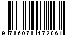 Código de Barras de '.9786078172061.'