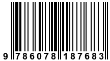 Código de Barras de '.9786078187683.'
