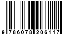 Código de Barras de '.9786078206117.'