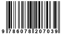 Código de Barras de '.9786078207039.'