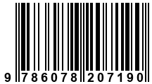 Código de Barras de '.9786078207190.'