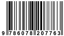 Código de Barras de '.9786078207763.'