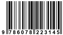Código de Barras de '.9786078223145.'