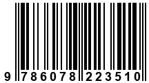 Código de Barras de '.9786078223510.'