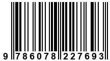 Código de Barras de '.9786078227693.'