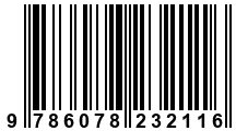 Código de Barras de '.9786078232116.'
