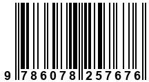 Código de Barras de '.9786078257676.'