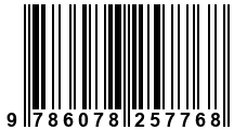 Código de Barras de '.9786078257768.'