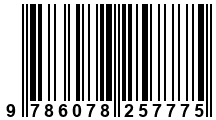 Código de Barras de '.9786078257775.'