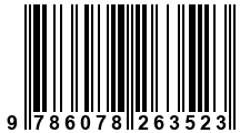 Código de Barras de '.9786078263523.'
