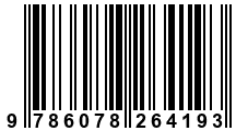 Código de Barras de '.9786078264193.'