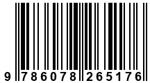 Código de Barras de '.9786078265176.'