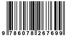 Código de Barras de '.9786078267699.'