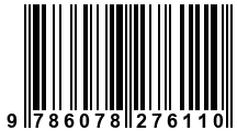 Código de Barras de '.9786078276110.'