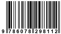 Código de Barras de '.9786078298112.'