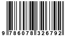Código de Barras de '.9786078326792.'