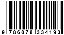Código de Barras de '.9786078334193.'