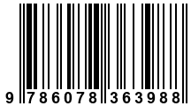 Código de Barras de '.9786078363988.'
