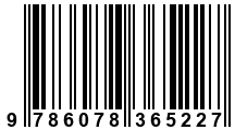 Código de Barras de '.9786078365227.'