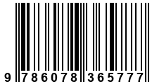 Código de Barras de '.9786078365777.'