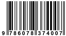 Código de Barras de '.9786078374007.'