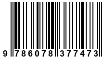 Código de Barras de '.9786078377473.'