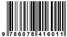 Código de Barras de '.9786078416011.'
