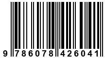 Código de Barras de '.9786078426041.'