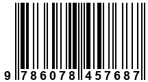 Código de Barras de '.9786078457687.'
