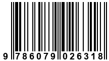 Código de Barras de '.9786079026318.'