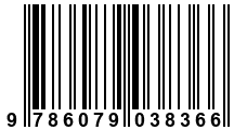 Código de Barras de '.9786079038366.'