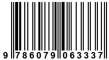 Código de Barras de '.9786079063337.'