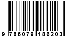 Código de Barras de '.9786079186203.'